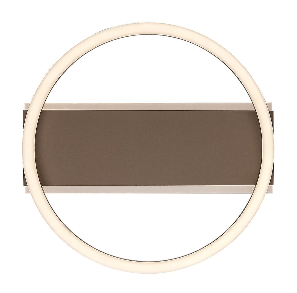 Plafoniera LED Glavian, gri-bej, 24W, 1700lm, 4000K, L.33cm, IP20, Rabalux, 71474