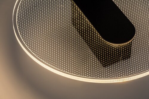 Aplica LED Norael, negru mat, 6W, 580lm, 3000K, D.20cm, IP20, Rabalux, 71484