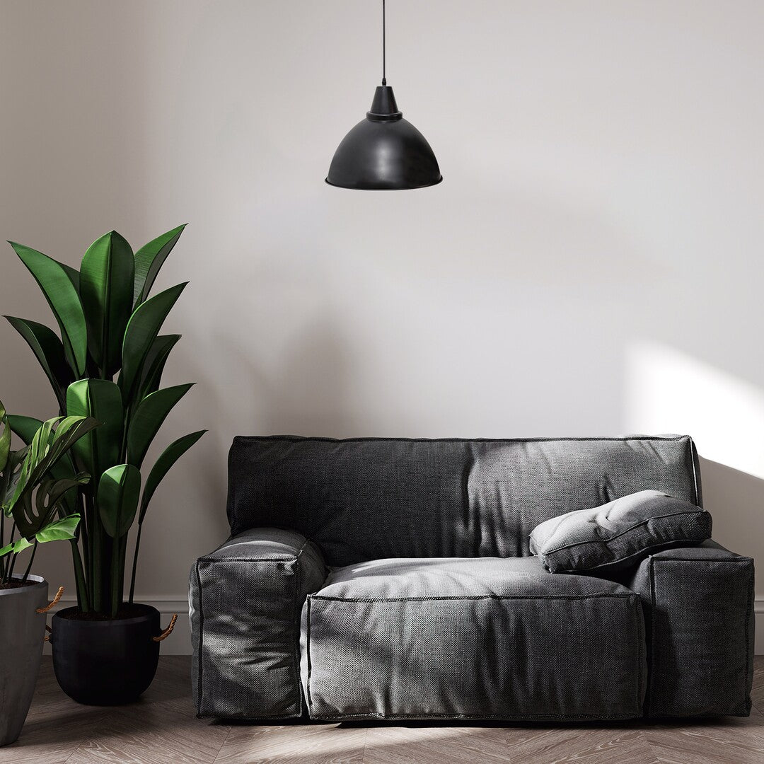 Lustra suspendata Wilbour, negru, 1xE27, IP20, Rabalux, 72013