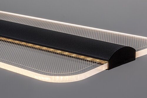 Lustra suspendata LED Norael, negru, 40W, 2600lm, 3000K, H.120cm, IP20, Rabalux, 72026