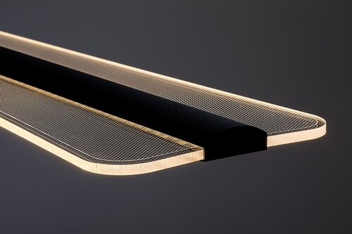 Lustra suspendata LED Norael, negru, 40W, 2600lm, 3000K, H.120cm, IP20, Rabalux, 72026