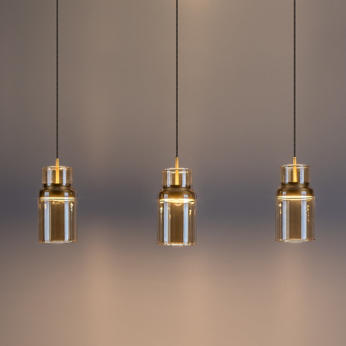 Lustră LED suspendată Zayen, auriu – vedere a produsului 2, Rabalux 72036