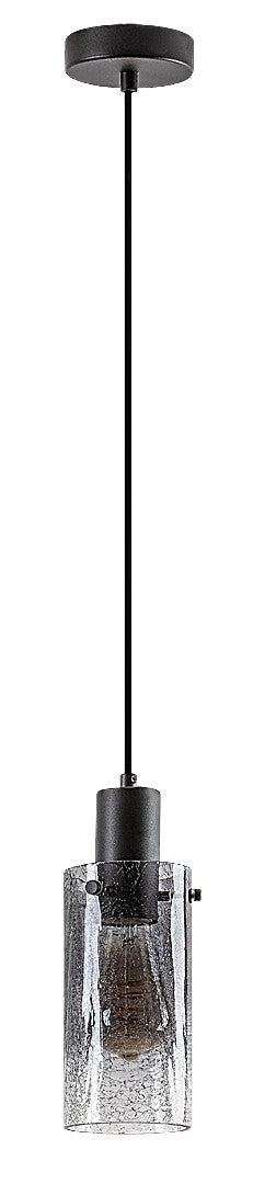 Lustra suspendata Fumea, negru, 1xE27, IP20, Rabalux, 72037