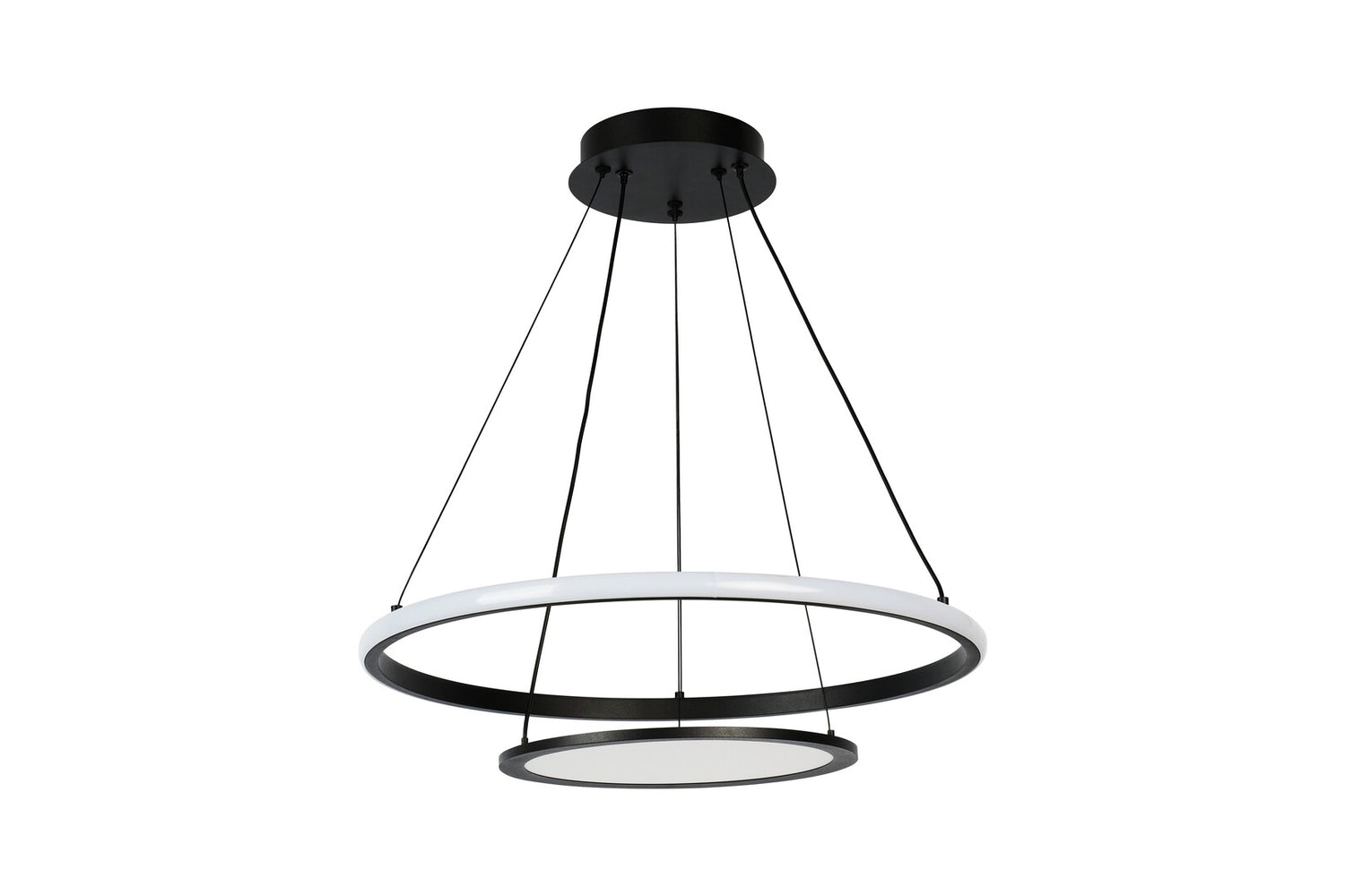 Lustra suspendata LED Jasero, negru, 42W, 2260lm, 3000-6500K, IP20, Rabalux, 72040