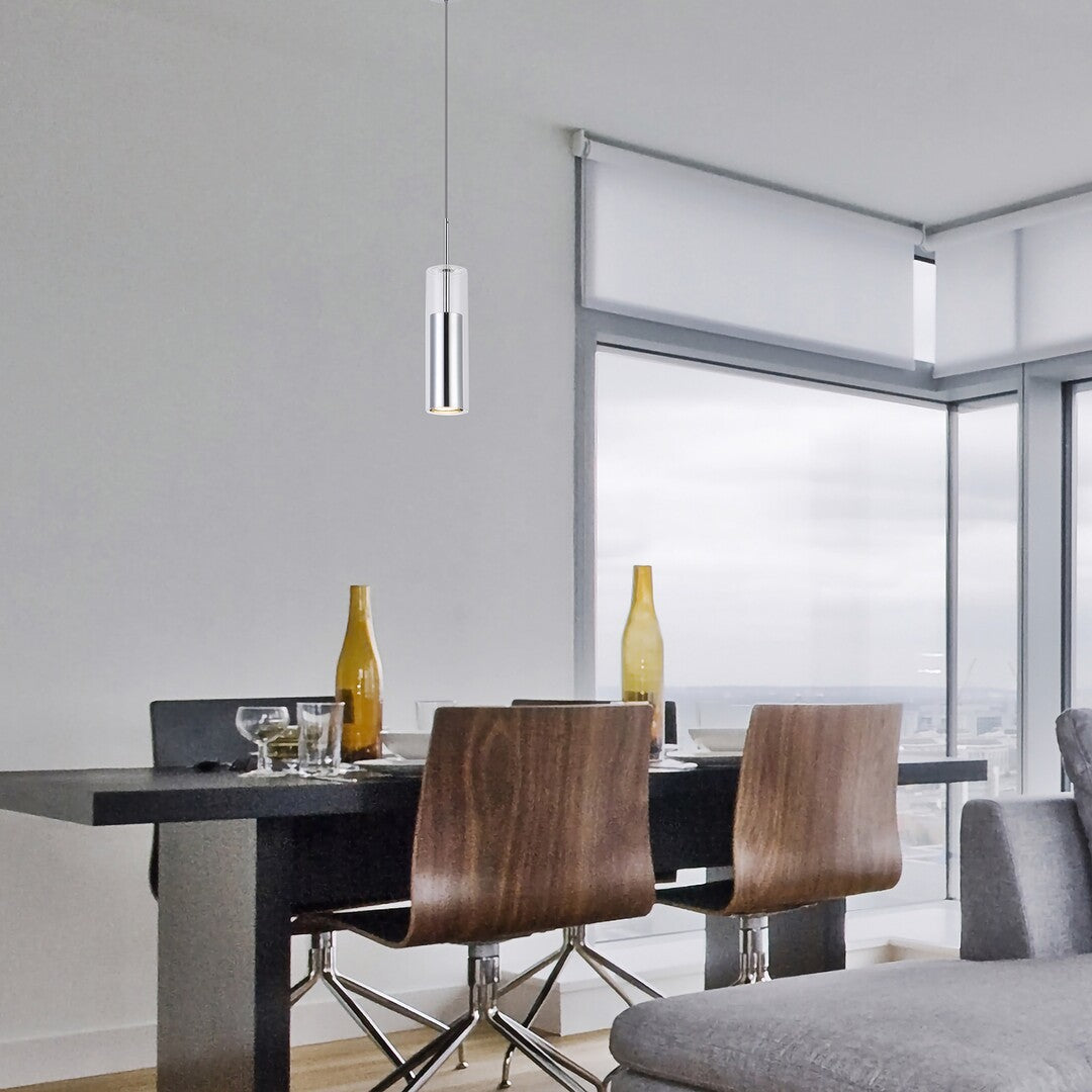 Lustra suspendata Kalevi, crom, 1xGU10, IP20, Rabalux, 72046