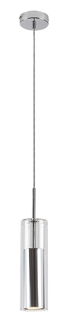 Lustra suspendata Kalevi, crom, 1xGU10, IP20, Rabalux, 72046