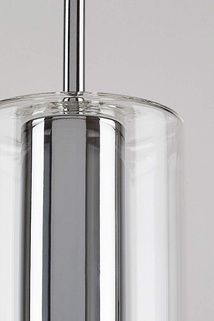 Lustra suspendata Esta, crom, 1xE27, IP20, Rabalux, 72048