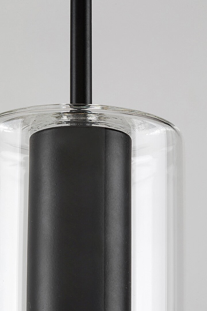 Lustra suspendata Esta, negru mat, 1xE27, IP20, Rabalux, 72049