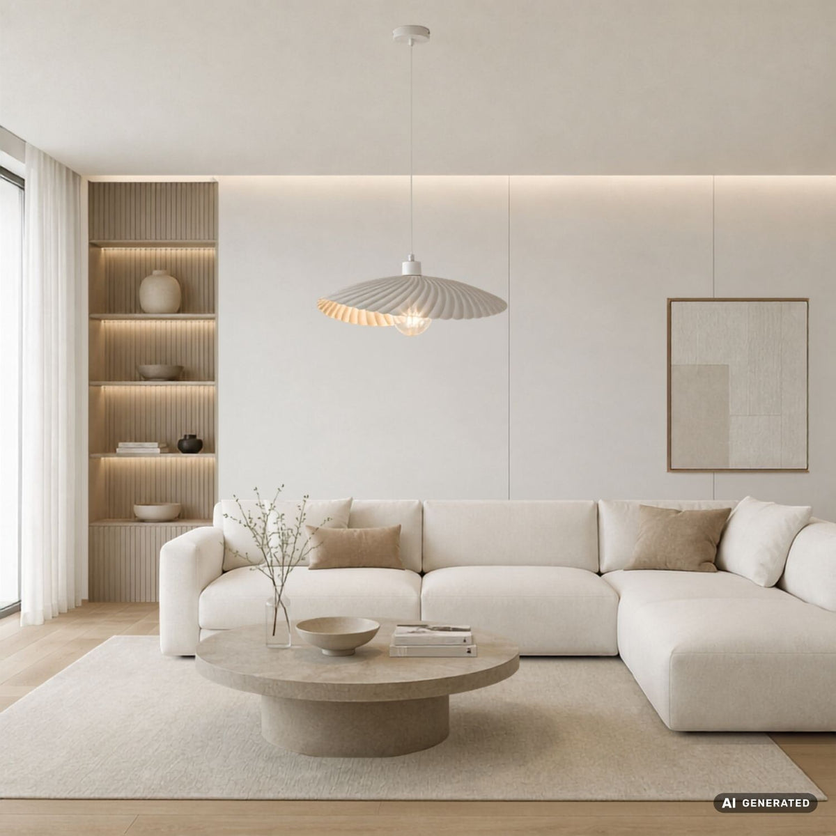 Lustră suspendată Bridget, alb – imagine ambientală 1, Rabalux 72055