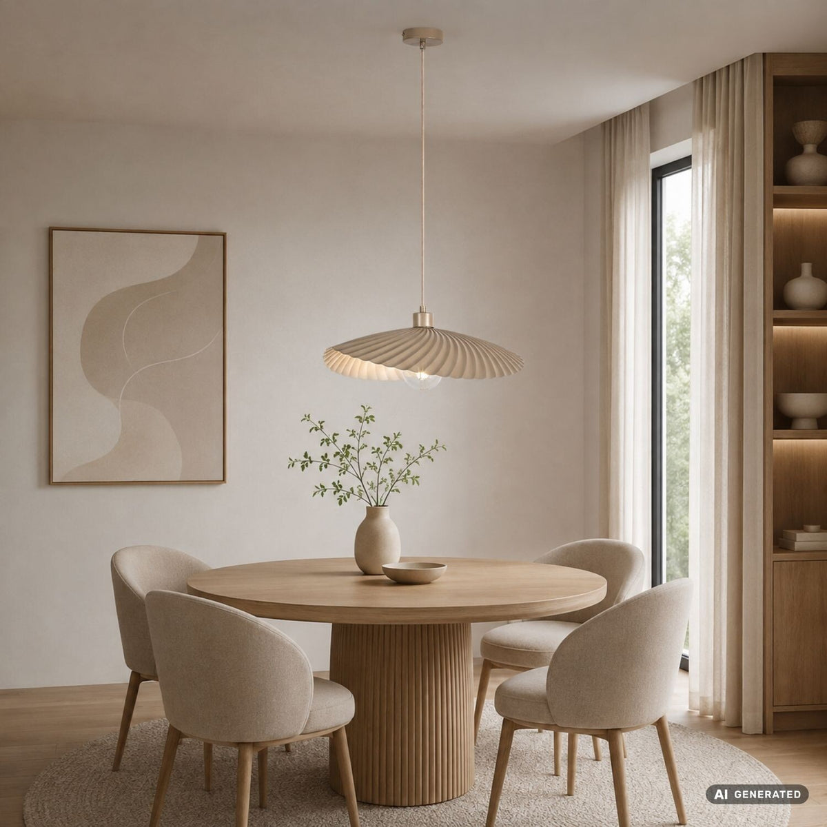 Lustră suspendată Bridget, gri-bej – imagine ambientală 3, Rabalux 72057