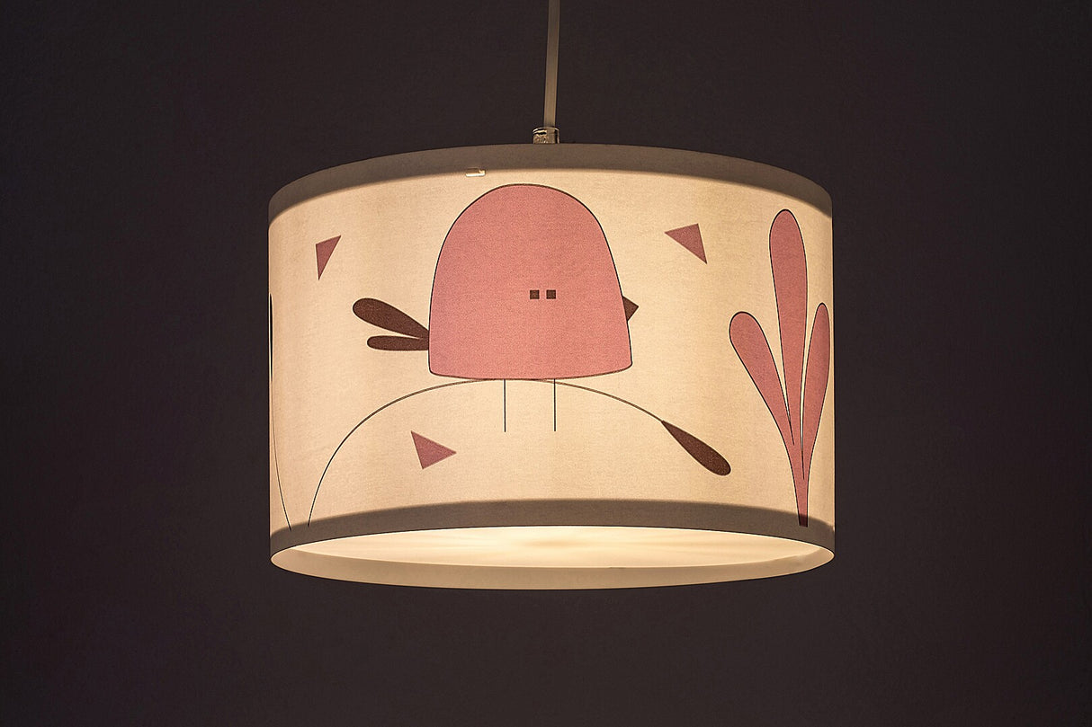 Lustra pentru copii Fowly, alb, 1 x E27, D.28, IP20, Rabalux, 72069