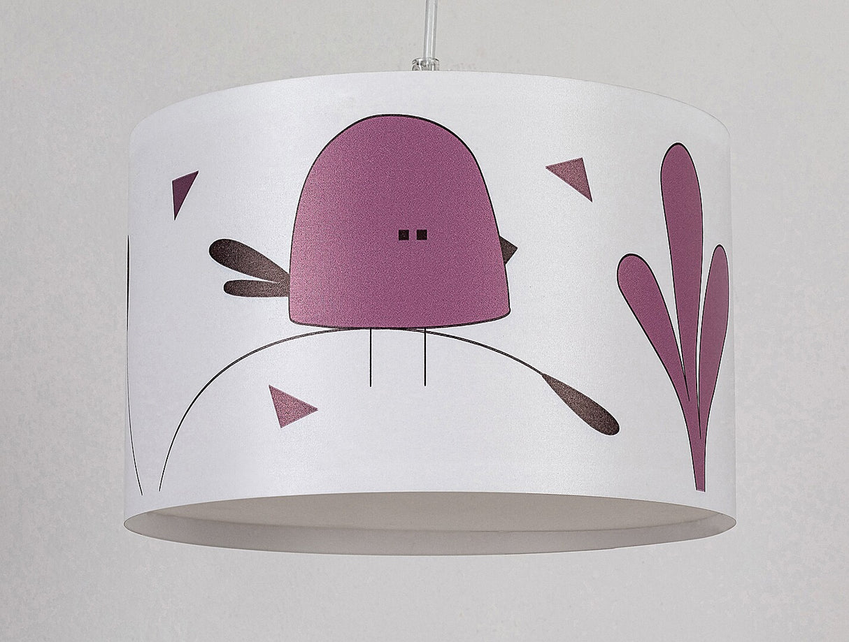 Lustra pentru copii Fowly, alb, 1 x E27, D.28, IP20, Rabalux, 72069