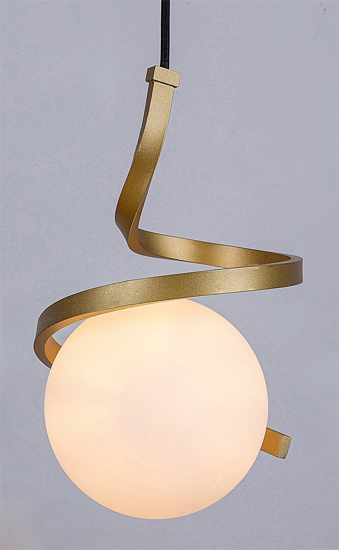 Lustra suspendata Sarabi, auriu, 1xE27, IP20, Rabalux, 72126