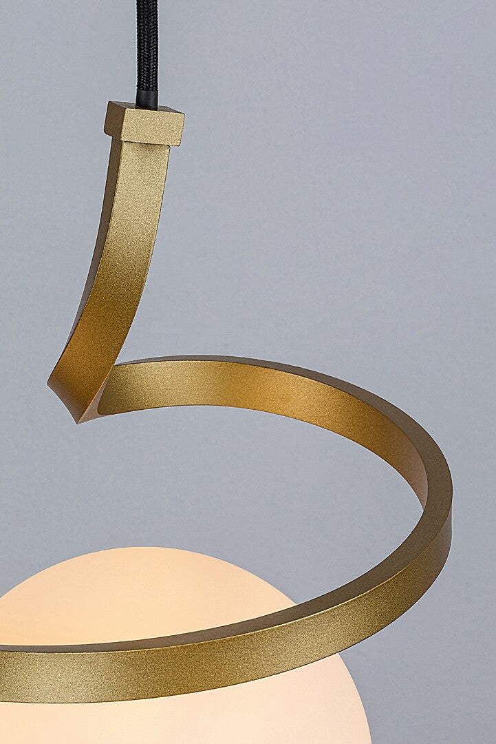 Lustra suspendata Sarabi, auriu, 1xE27, IP20, Rabalux, 72126