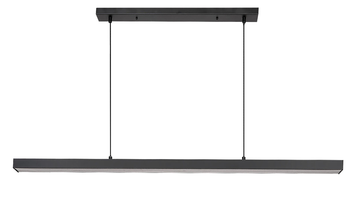 Lustra suspendata LED Tariq, negru mat, 30W, 1650lm, 4000K, L.120cm, IP20, Rabalux, 72128