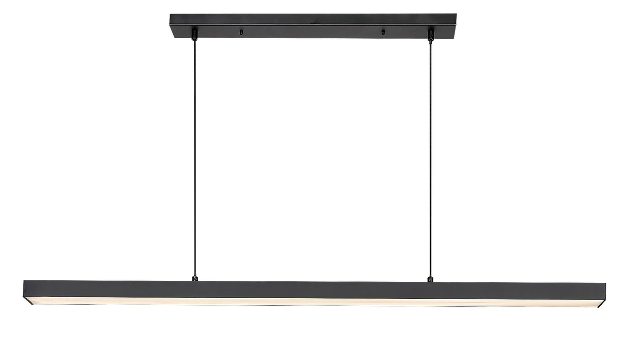 Lustra suspendata LED Tariq, negru mat, 30W, 1650lm, 4000K, L.120cm, IP20, Rabalux, 72128