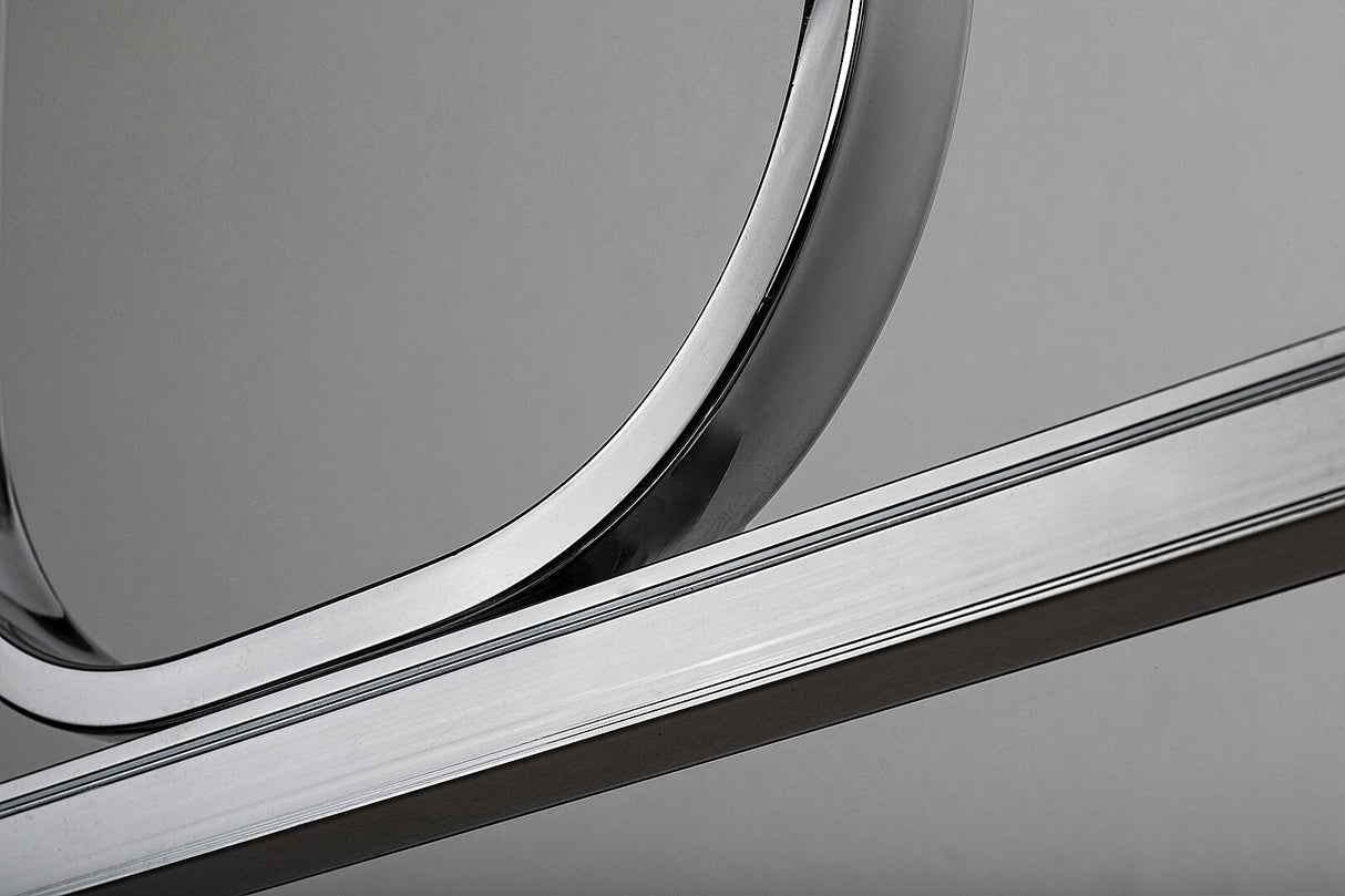 Lustra suspendata LED Elia, crom, 25W, 1150lm, 3000K, L.120cm, IP20, Rabalux, 72129