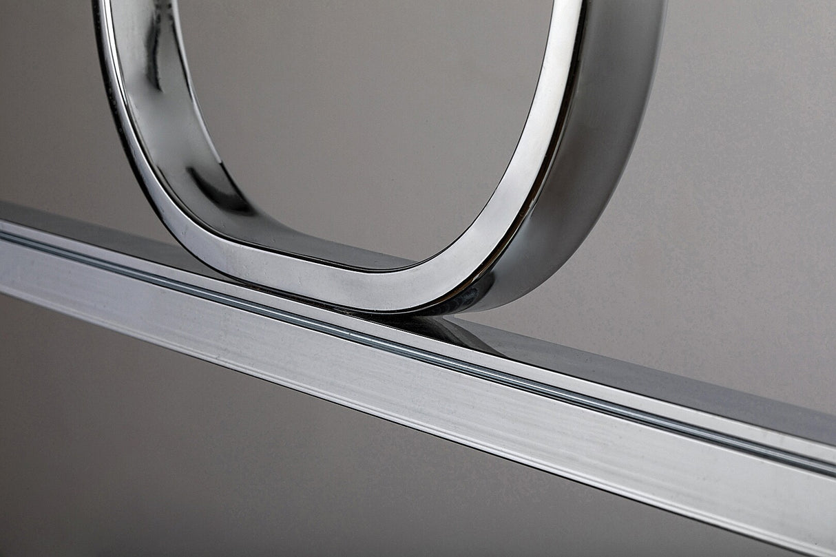 Lustra suspendata LED Elia, crom, 25W, 1150lm, 3000K, L.120cm, IP20, Rabalux, 72129