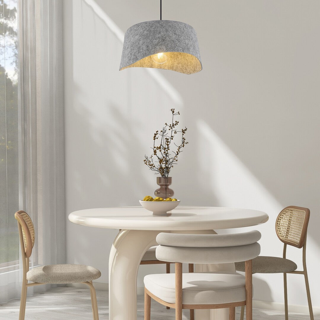 Lustra suspendata Farelia, negru/gri, 1xE27, IP20, Rabalux, 72189