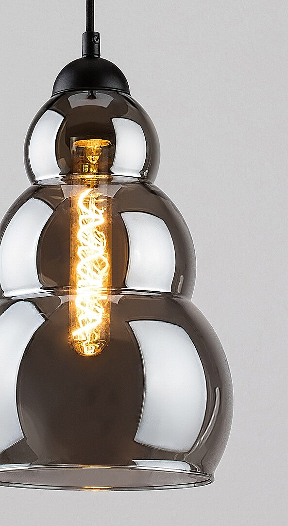 Lustra suspendata Salvatore, negru, 1xE27, IP20, Rabalux, 72211