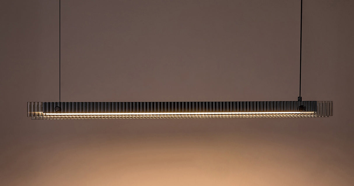 Lustra suspendata LED Cital, negru, 36W, 1900lm, 3000K, L.100 cm, IP20, Rabalux, 72214