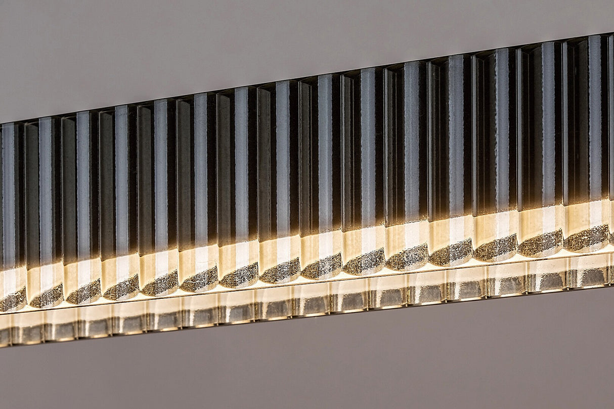 Lustra suspendata LED Cital, negru, 36W, 1900lm, 3000K, L.100 cm, IP20, Rabalux, 72214