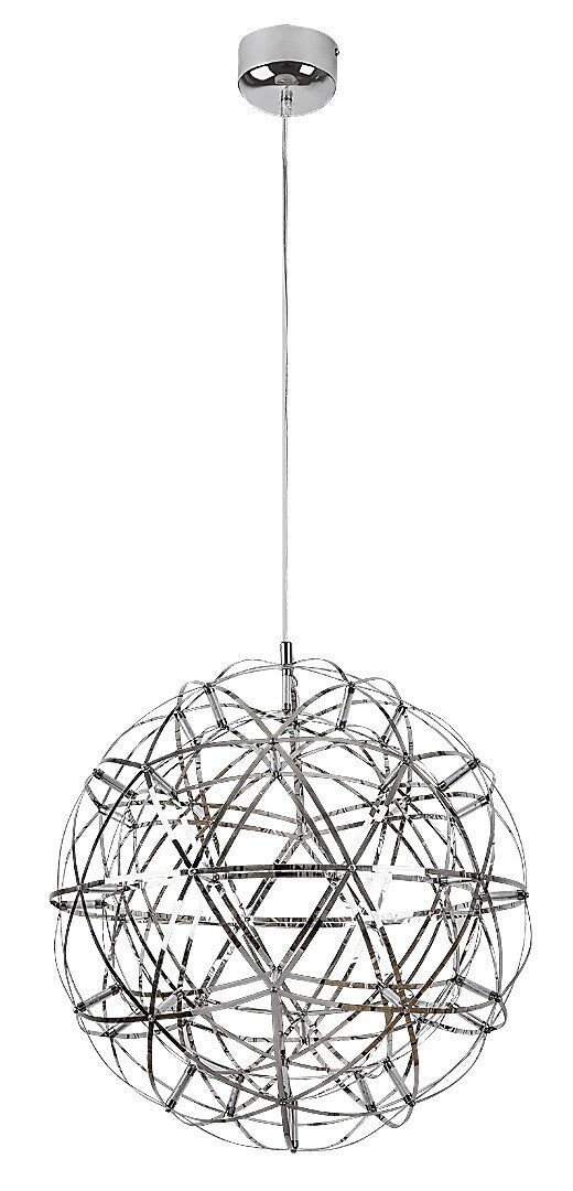 Lustra suspendata LED Eudora, crom, 16W, 780lm, 3000K, IP20, Rabalux, 72220