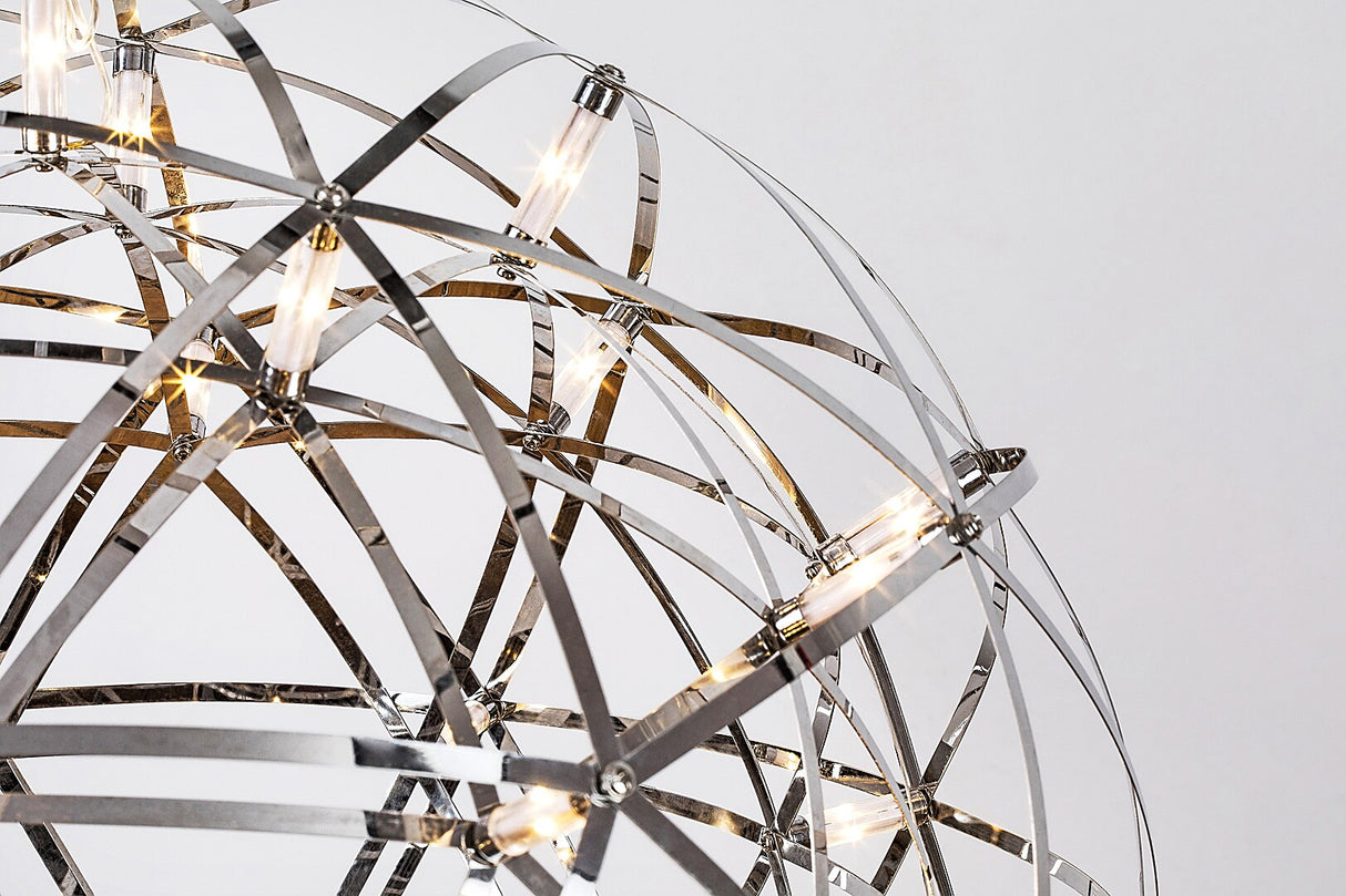 Lustra suspendata LED Eudora, crom, 16W, 780lm, 3000K, IP20, Rabalux, 72220