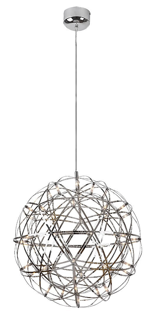 Lustra suspendata LED Eudora, crom, 16W, 780lm, 3000K, IP20, Rabalux, 72220