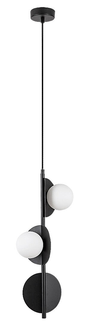 Lustra suspendata Jules, negru, 3xG9, IP20, Rabalux, 72224