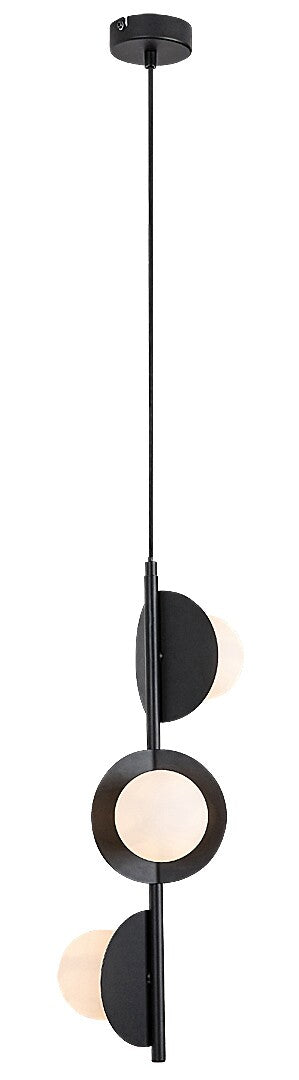 Lustra suspendata Jules, negru, 3xG9, IP20, Rabalux, 72224