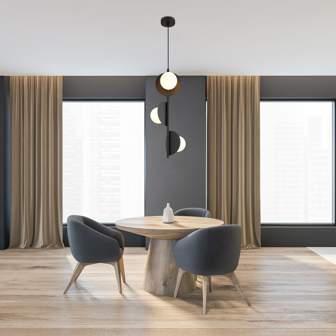 Lustra suspendata Jules, negru, 3xG9, IP20, Rabalux, 72224