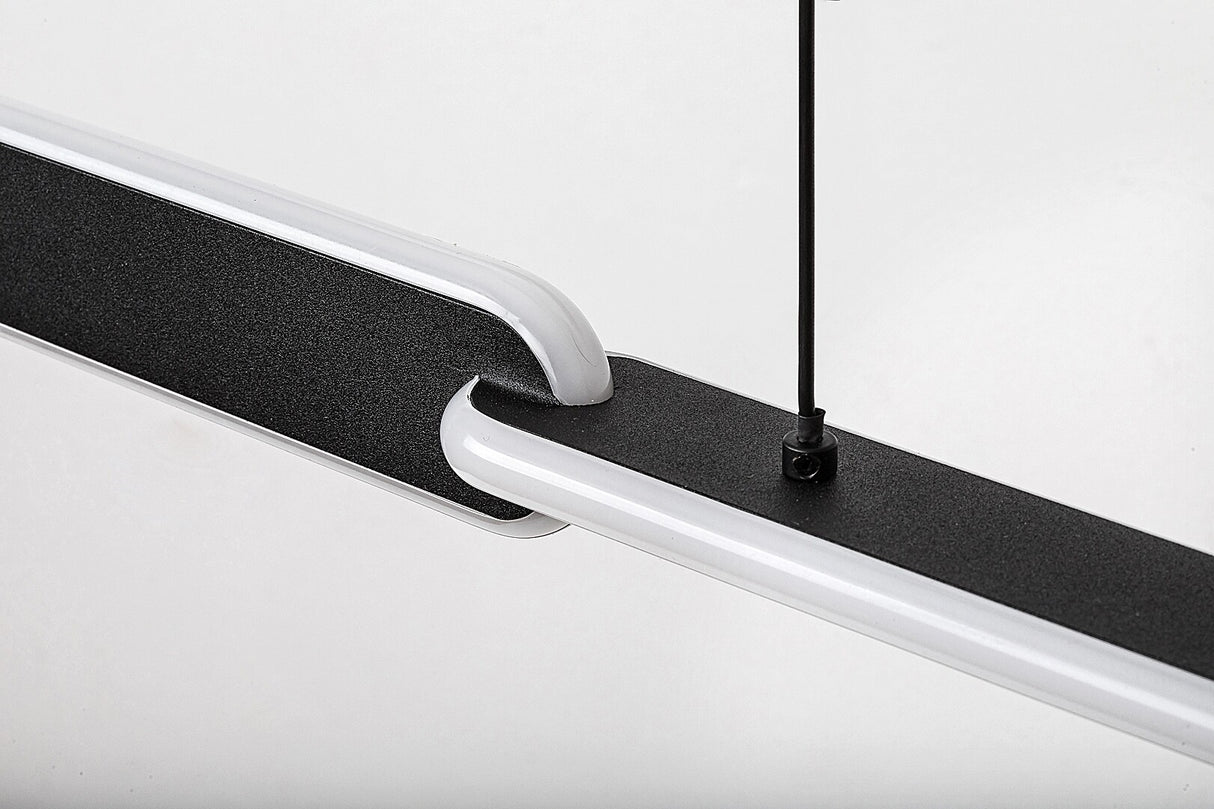 Lustra suspendata LED Sindri, negru, 36W, 3000K/4000K, IP20, Rabalux, 72231