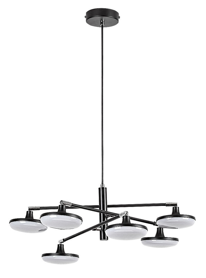 Lustra suspendata LED Madi, negru, 24W, 2350lm, 3000K, IP20, Rabalux, 72239