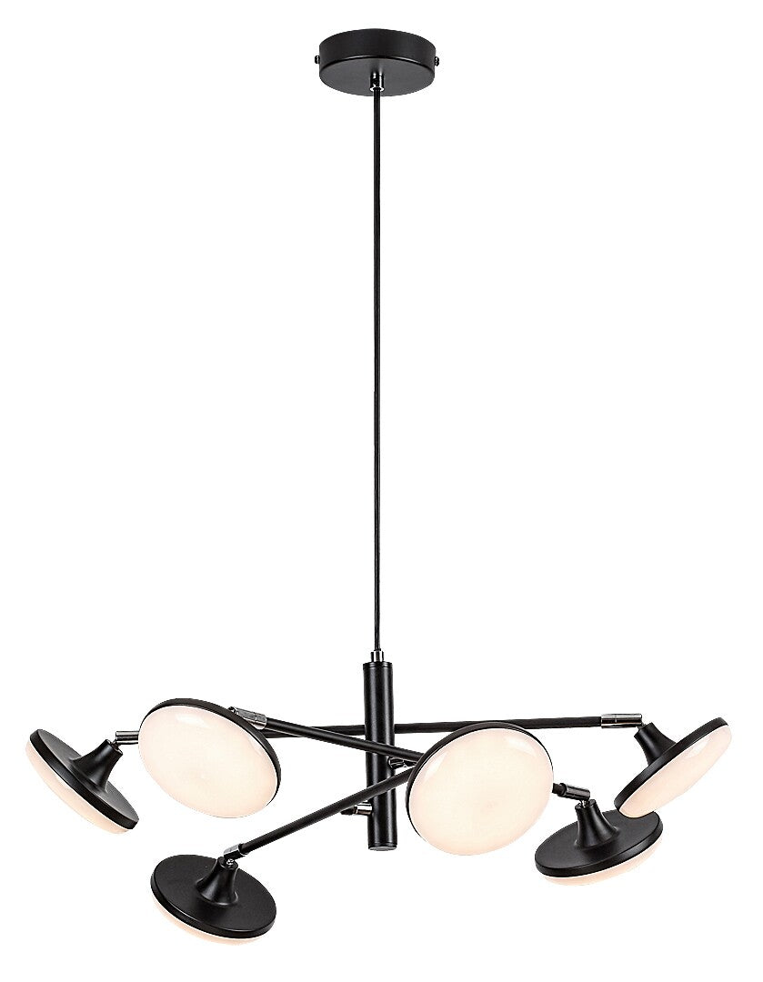 Lustra suspendata LED Madi, negru, 24W, 2350lm, 3000K, IP20, Rabalux, 72239