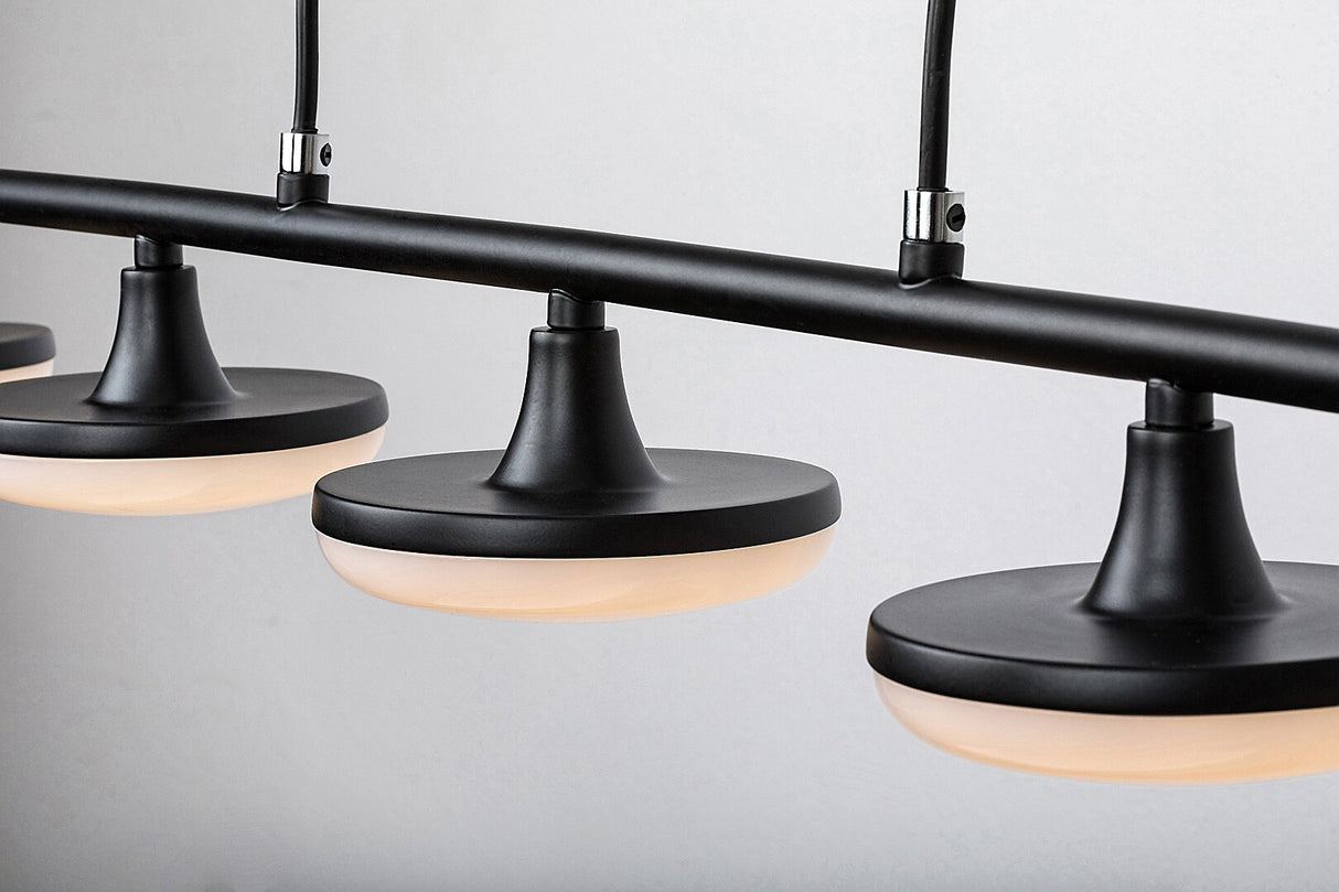 Lustra suspendata LED Madi, negru, 20W, 1850lm, 3000K, IP20, Rabalux, 72240