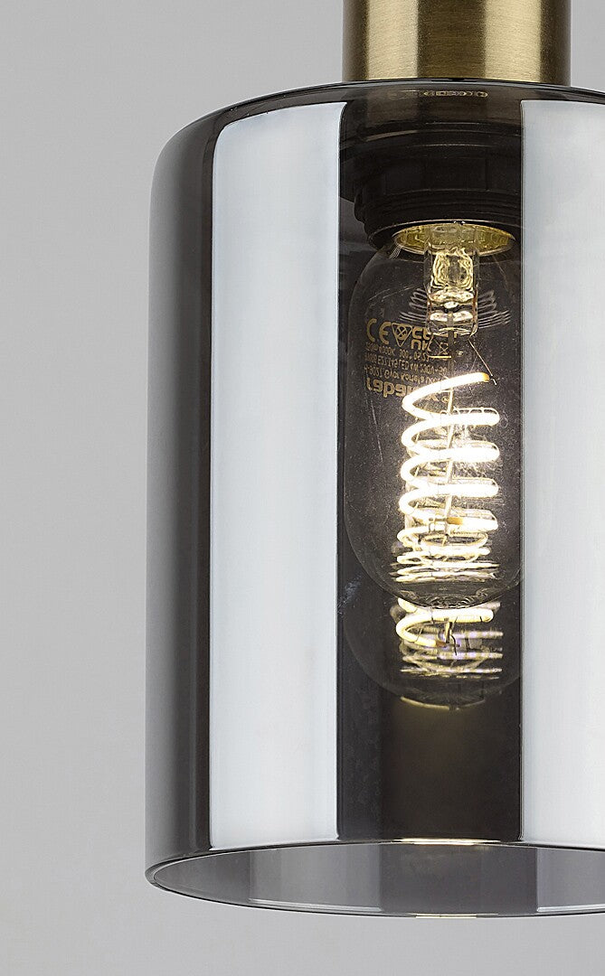 Lustra suspendata Perez, negru, 4xE27, IP20, Rabalux, 72247