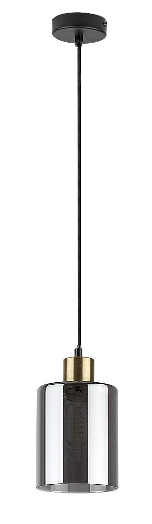 Lustra suspendata Perez, negru, 1xE27, IP20, Rabalux, 72248