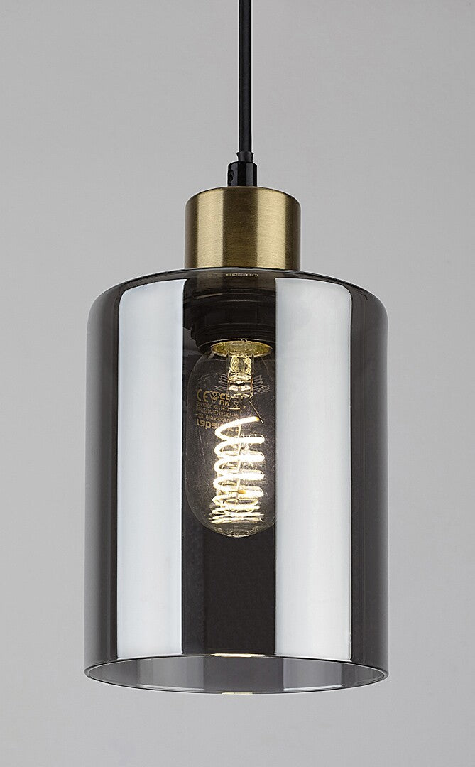 Lustra suspendata Perez, negru, 1xE27, IP20, Rabalux, 72248