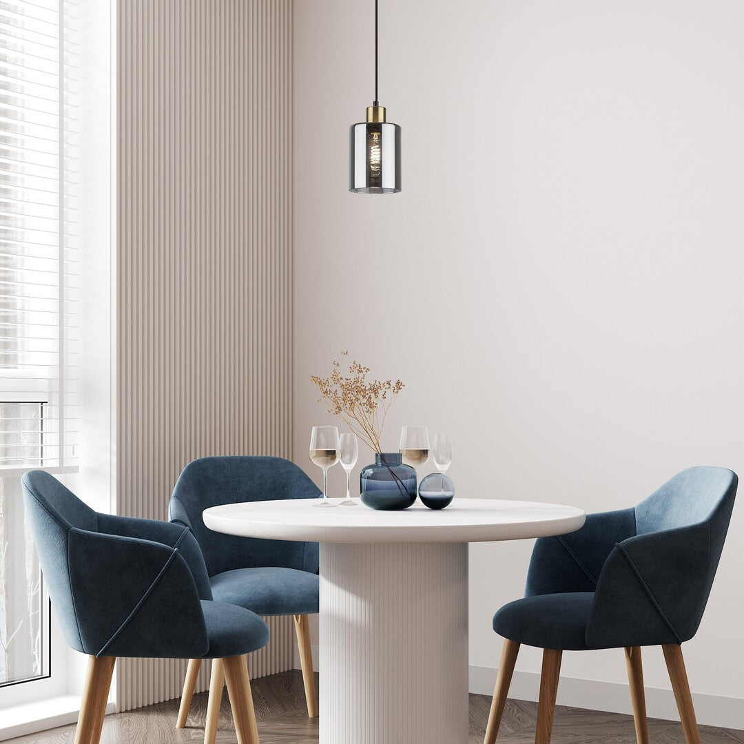 Lustra suspendata Perez, negru, 1xE27, IP20, Rabalux, 72248