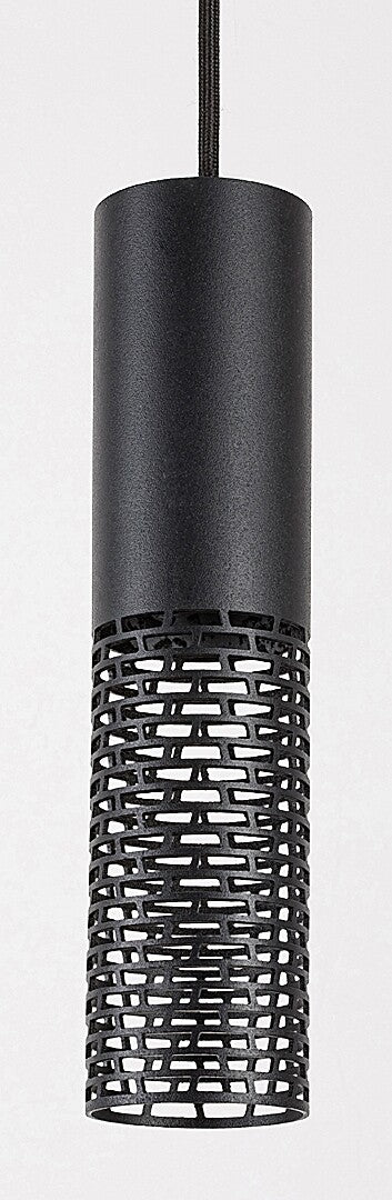 Lustra suspendata Nasis, negru mat, 1xGU10, IP20, Rabalux, 72250