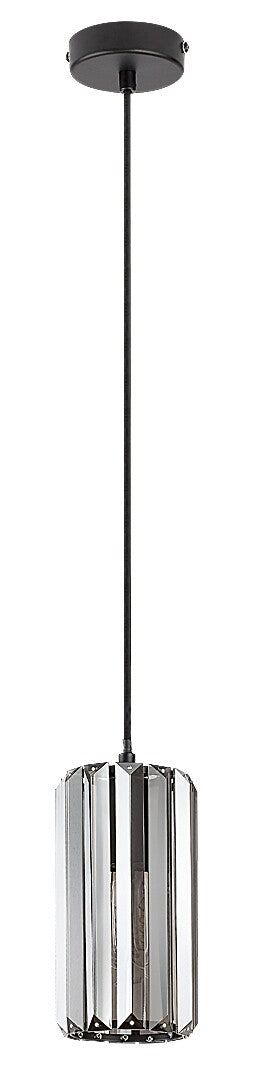 Lustra suspendata Veness, negru mat, 1xE27, IP20, Rabalux, 72254