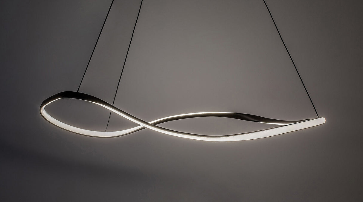 Lustra suspendata LED Mirossi, negru mat, 40W, 2070lm, 4000K, L.81 cm, IP20, Rabalux, 72266