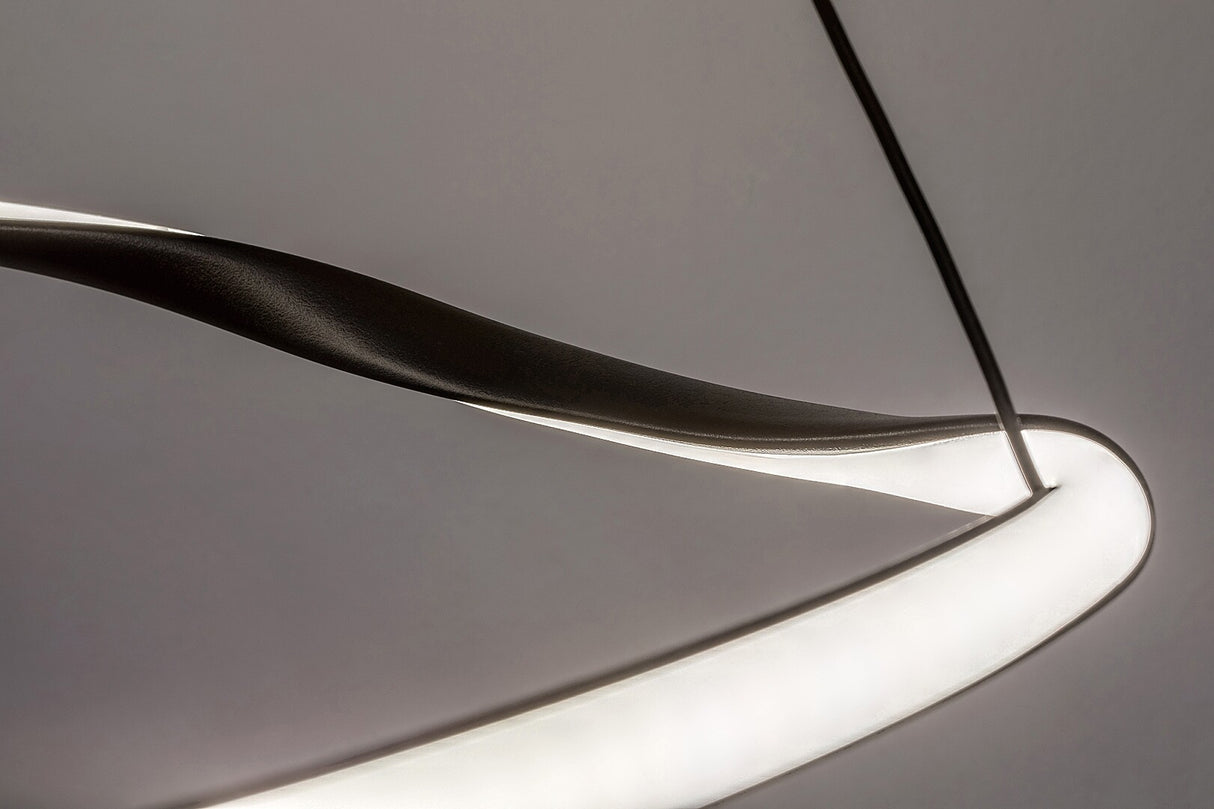 Lustra suspendata LED Mirossi, negru mat, 40W, 2070lm, 4000K, L.81 cm, IP20, Rabalux, 72266