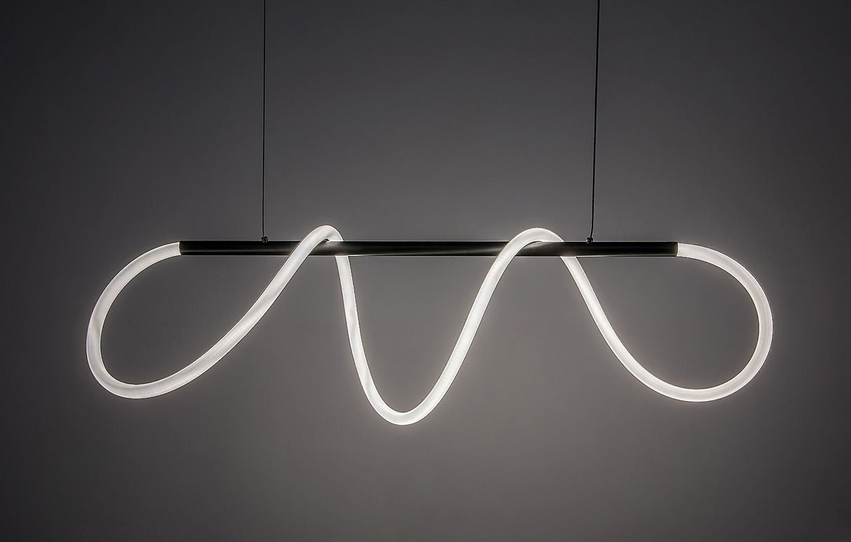 Lustra suspendata LED Montema, negru, 40W, 3750lm, 4000K, IP20, Rabalux, 72269