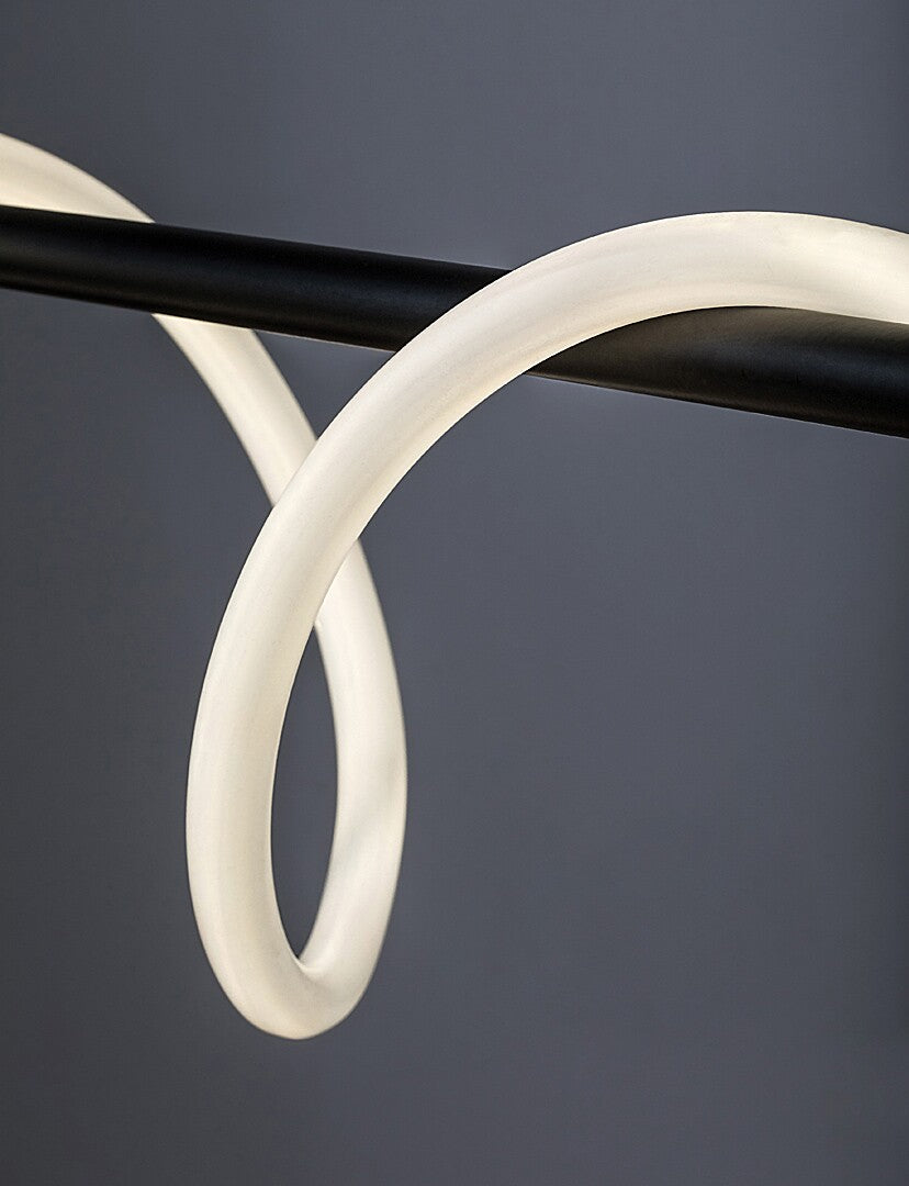 Lustra suspendata LED Montema, negru, 40W, 3750lm, 4000K, IP20, Rabalux, 72269