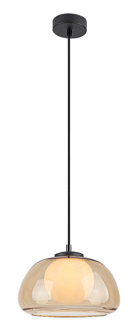 Lustra suspendata Elowen, negru, 1xG9, IP20, Rabalux, 72273