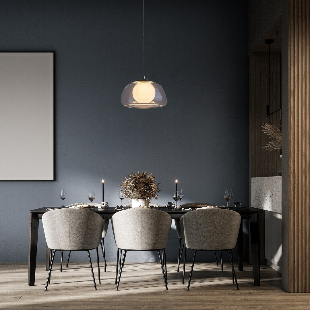 Lustra suspendata Elowen, negru, 1xG9, IP20, Rabalux, 72274