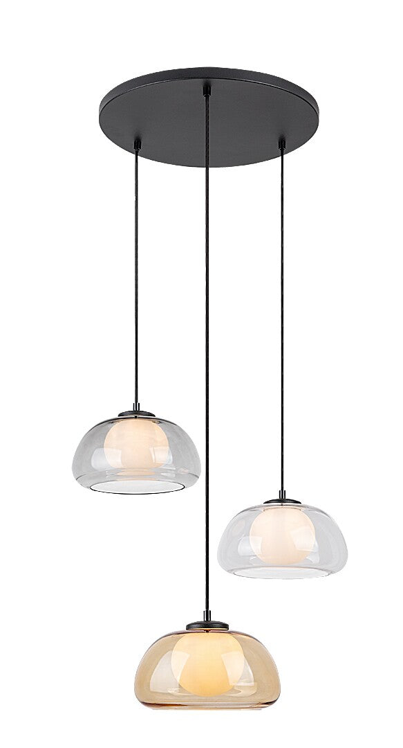 Lustra suspendata Elowen, negru, 1xG9, IP20, Rabalux, 72276