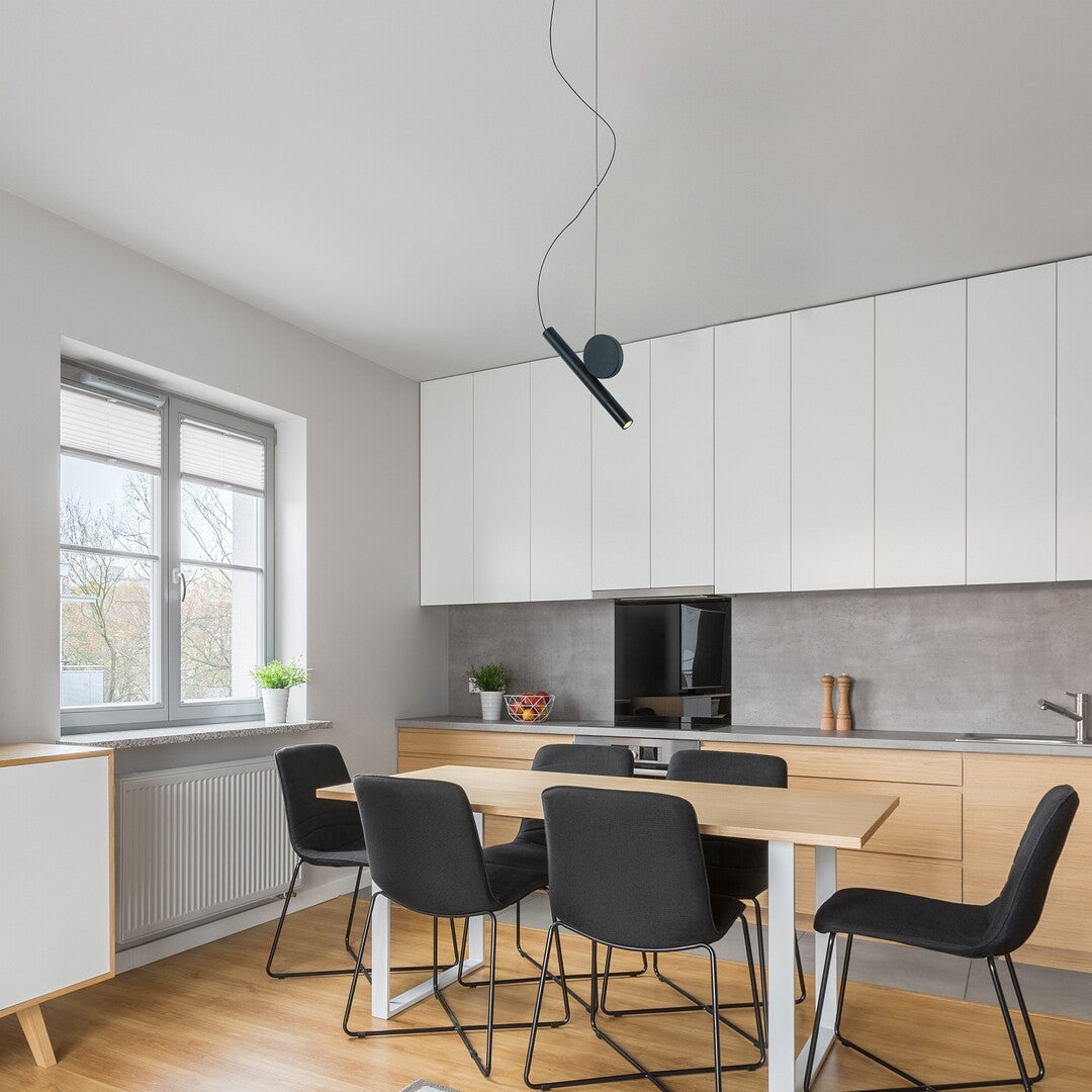 Lustra suspendata LED Alaric, negru, 3W, 250lm, 3000K, IP20, Rabalux, 72278